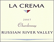 La Crema 2007 Russian River Chardonnay 